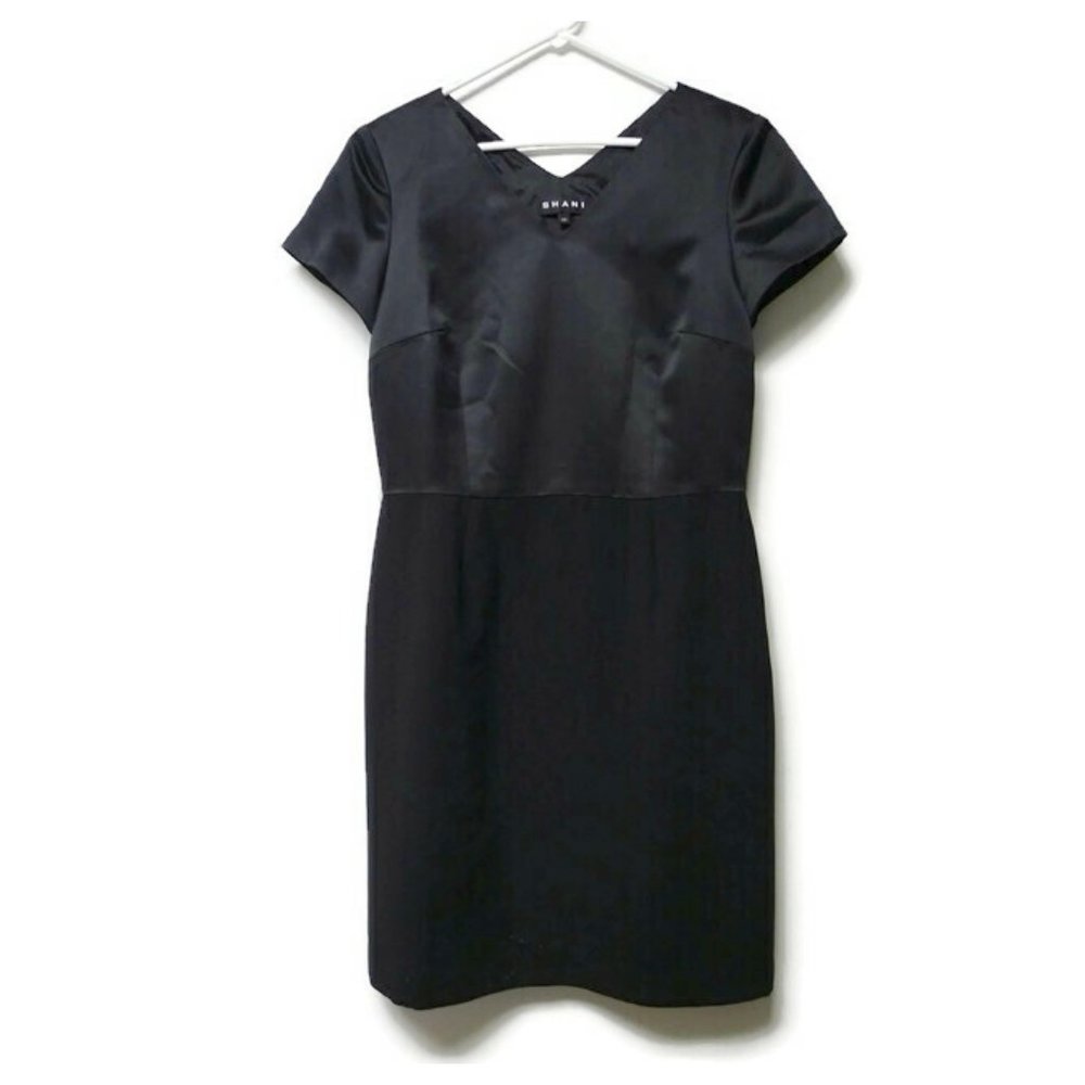 Shani all black dress . size 12P